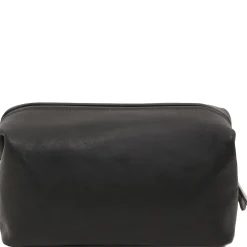 Reise- Kulturtasche aus Leder - Gross