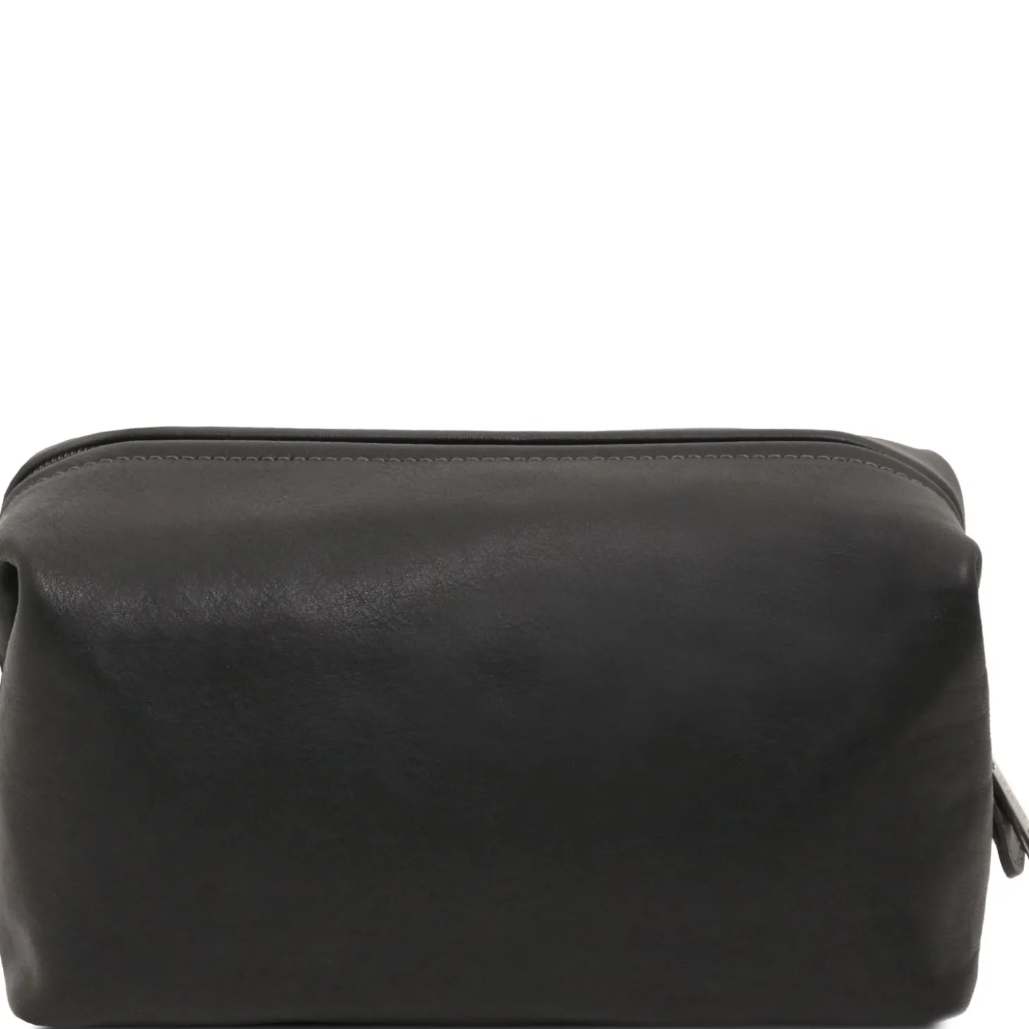 Reise- Kulturtasche aus Leder - Gross