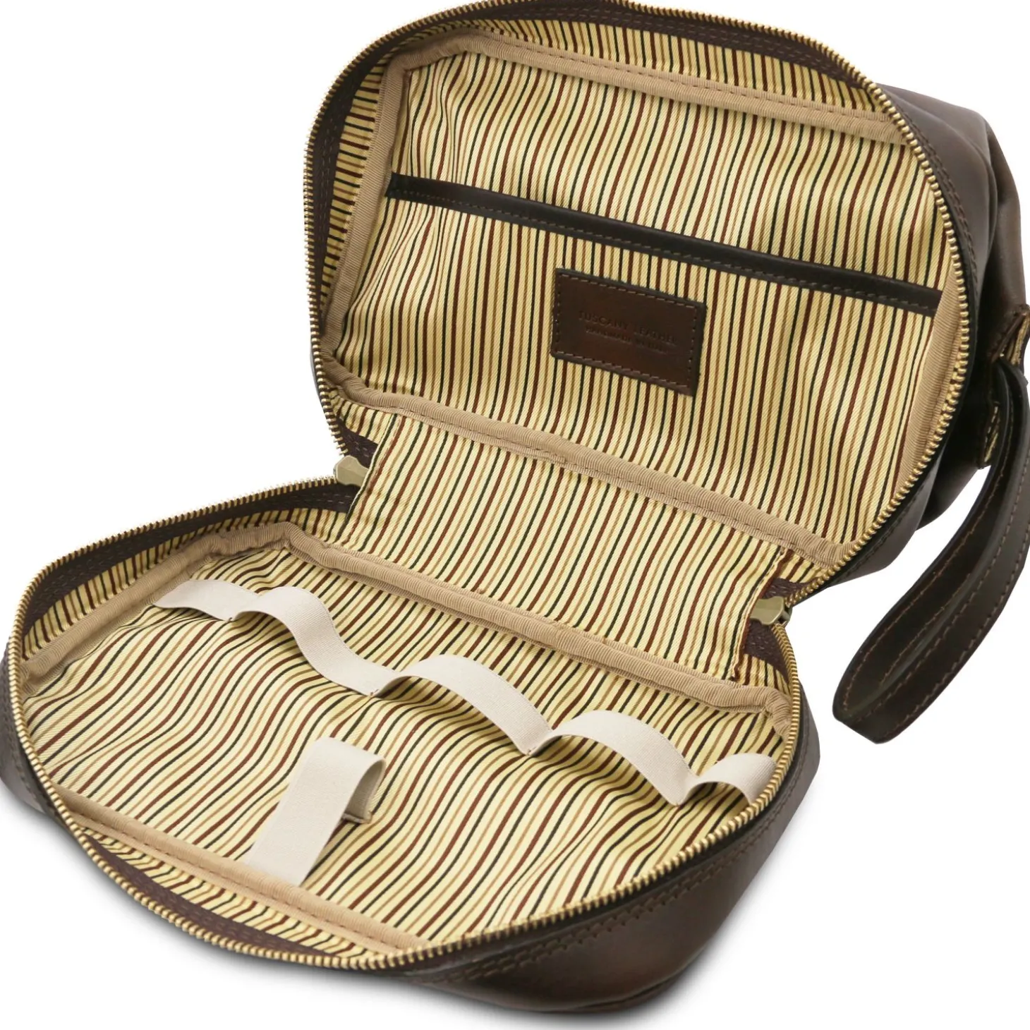 Reise Kulturtasche aus Leder
