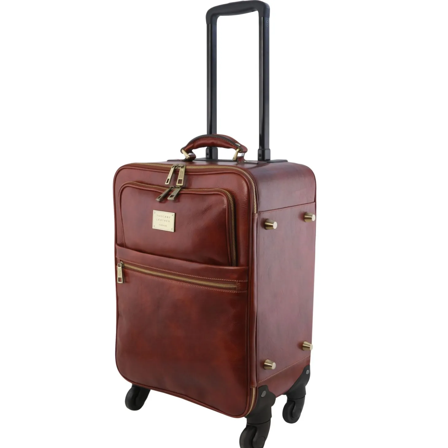 4 Rollen Ledertrolley