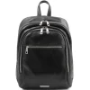 Rucksack aus Leder 2 Fächer