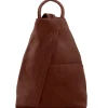 Rucksack Tropfendesign aus Weichem Leder