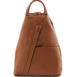 Rucksack Tropfendesign aus Weichem Leder