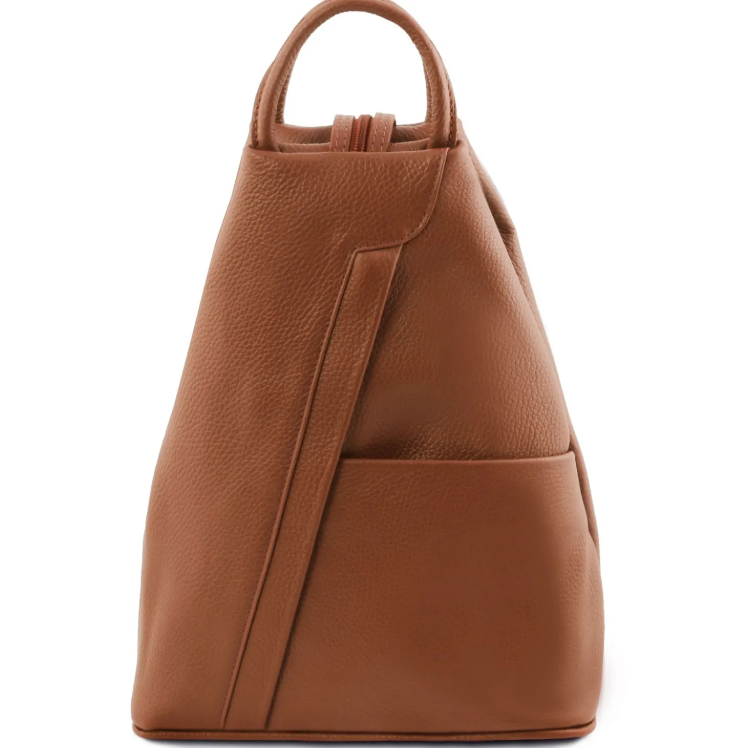 Rucksack Tropfendesign aus Weichem Leder