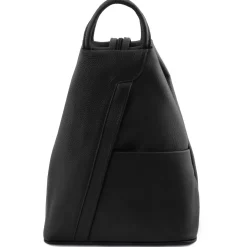 Rucksack Tropfendesign aus Weichem Leder