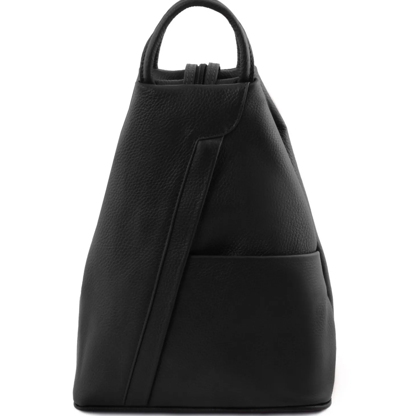 Rucksack Tropfendesign aus Weichem Leder