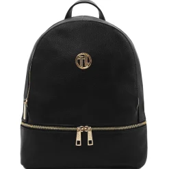 Rucksack Tropfendesign aus Weichem Leder