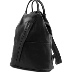 Rucksack Tropfendesign aus Weichem Leder