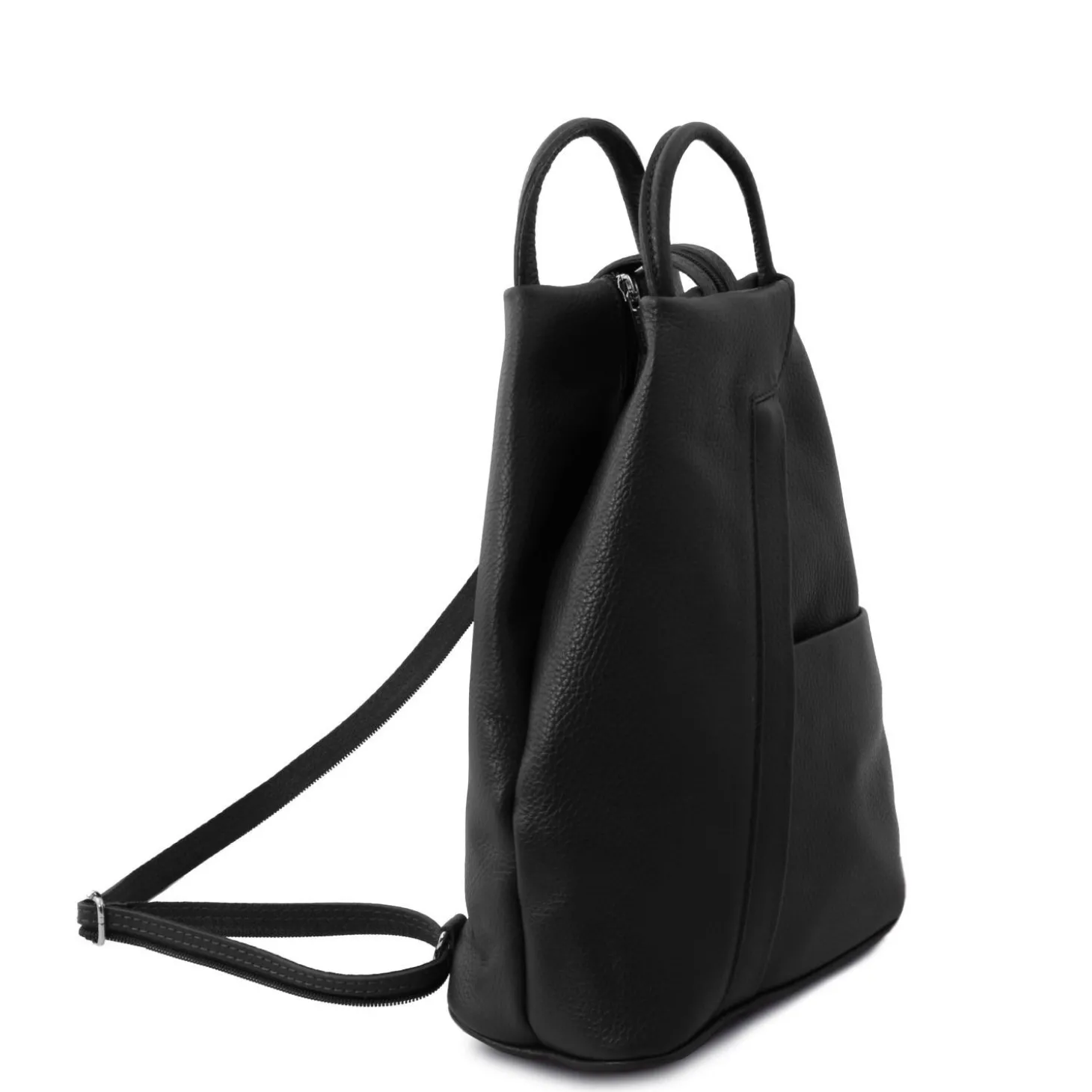 Rucksack Tropfendesign aus Weichem Leder