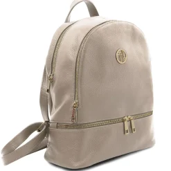 Rucksack Tropfendesign aus Weichem Leder