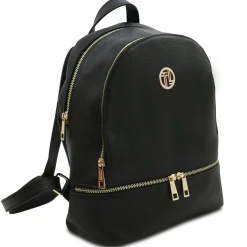Rucksack Tropfendesign aus Weichem Leder