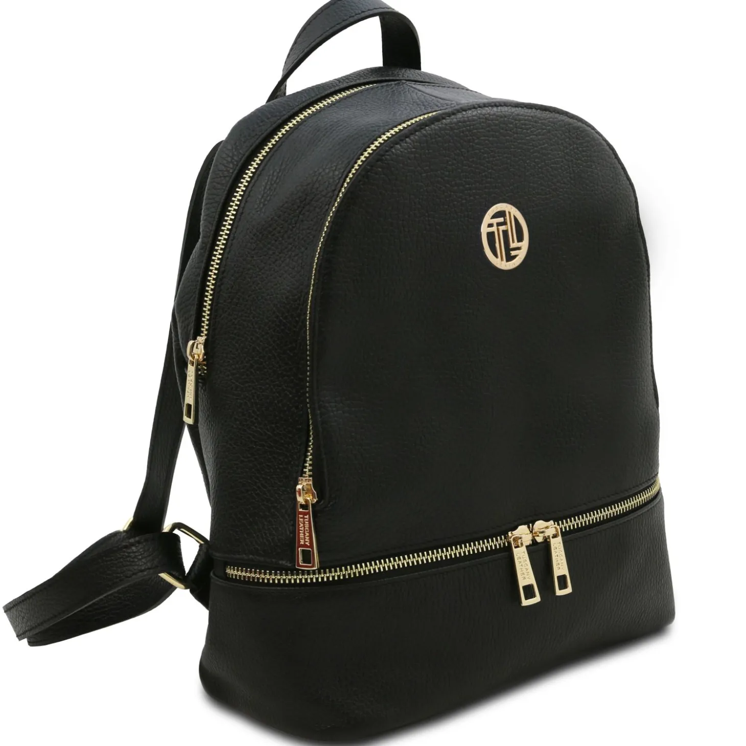 Rucksack Tropfendesign aus Weichem Leder