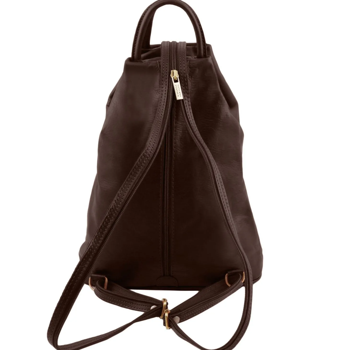 Rucksack Tropfendesign aus Weichem Leder
