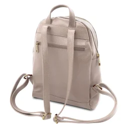 Rucksack Tropfendesign aus Weichem Leder