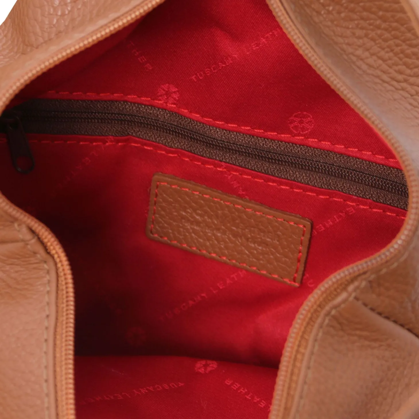 Rucksack Tropfendesign aus Weichem Leder