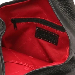 Rucksack Tropfendesign aus Weichem Leder