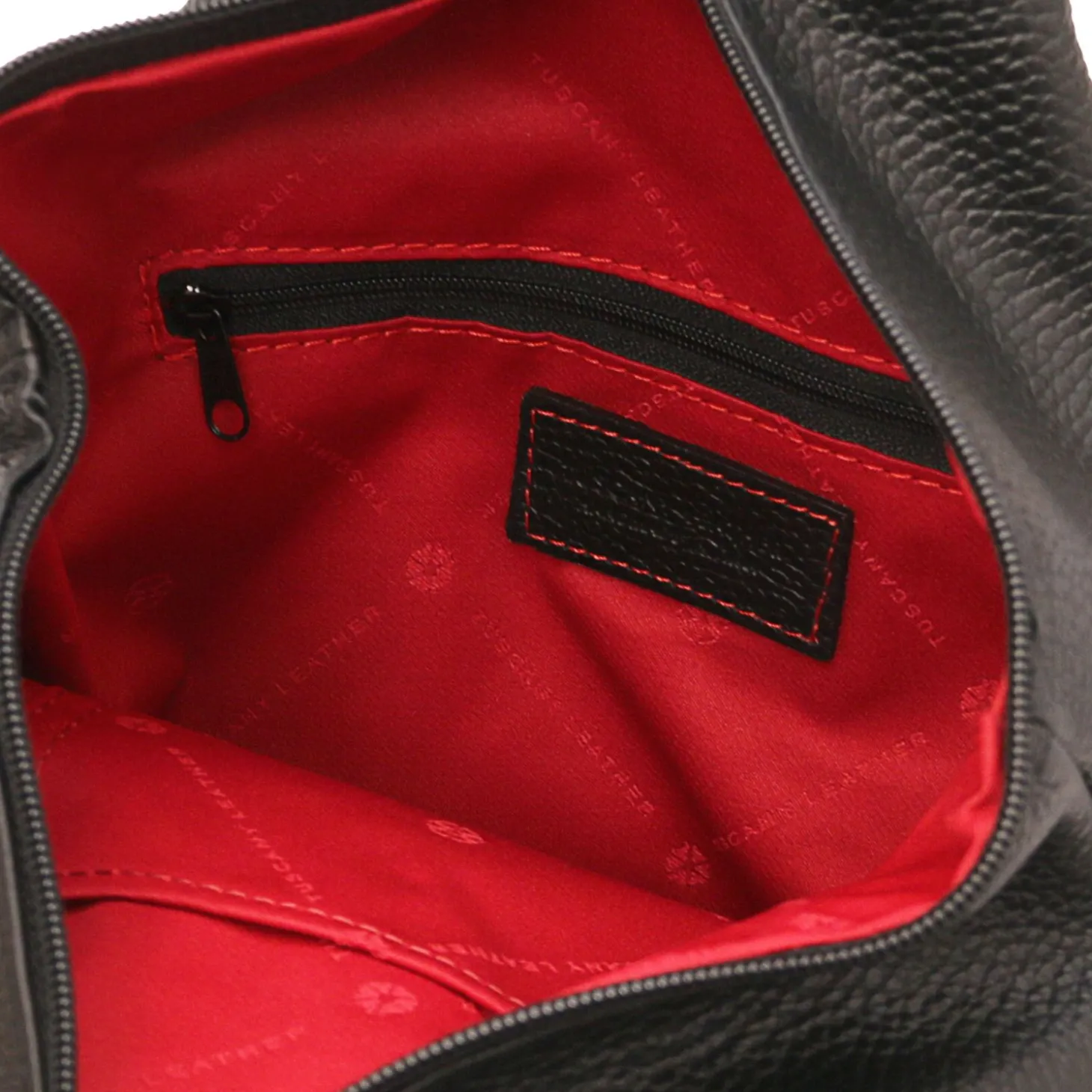 Rucksack Tropfendesign aus Weichem Leder
