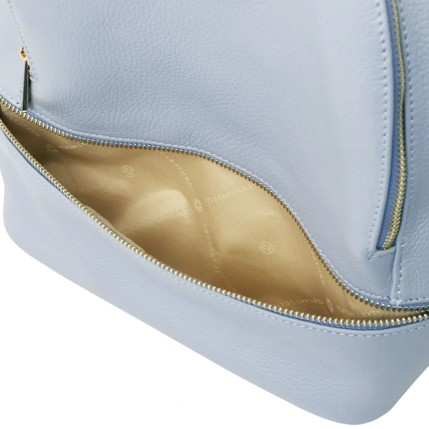 Rucksack Tropfendesign aus Weichem Leder