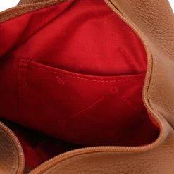 Rucksack Tropfendesign aus Weichem Leder