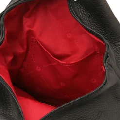 Rucksack Tropfendesign aus Weichem Leder