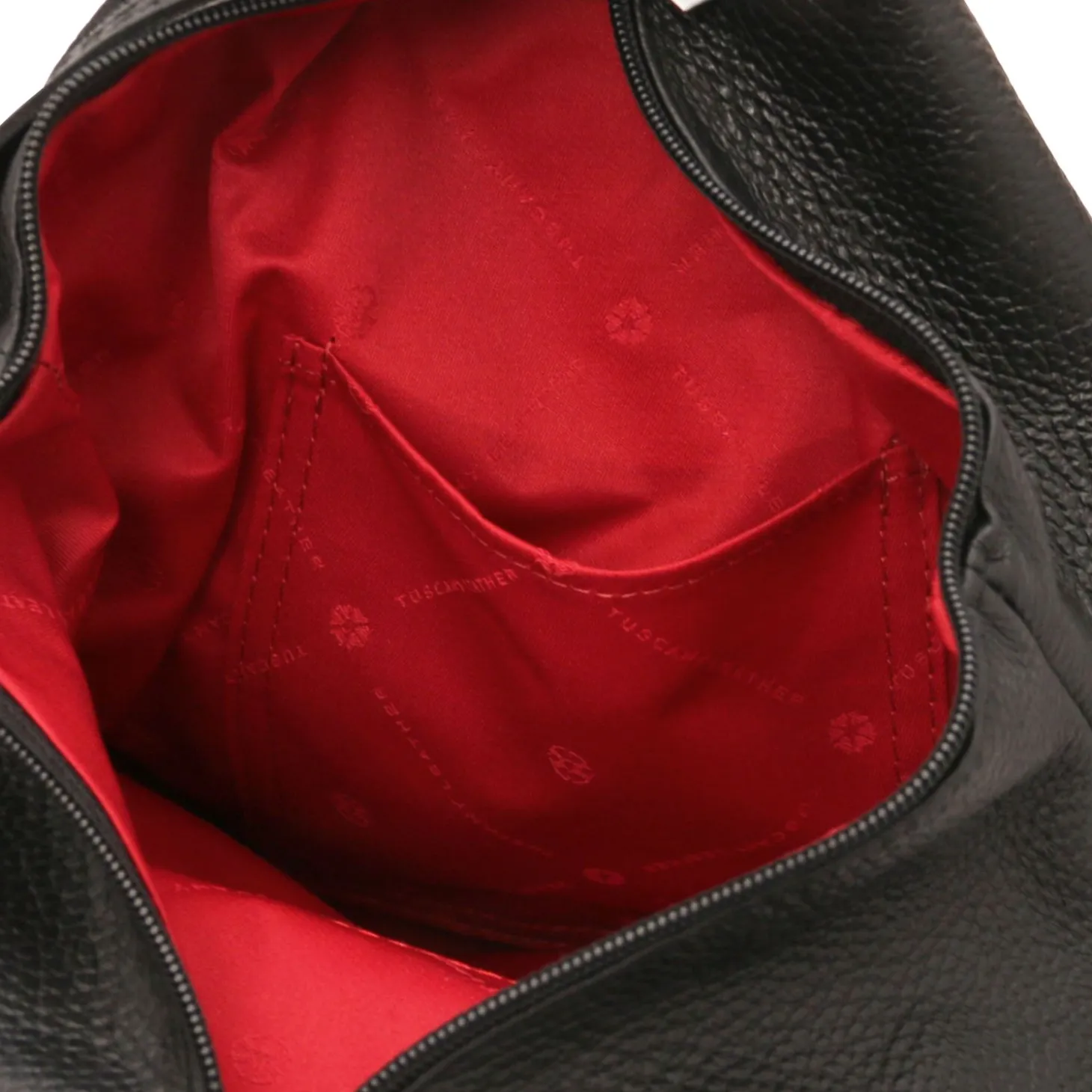 Rucksack Tropfendesign aus Weichem Leder
