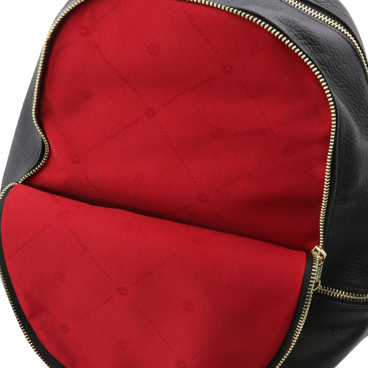 Rucksack Tropfendesign aus Weichem Leder
