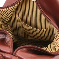 Rucksack Tropfendesign aus Weichem Leder