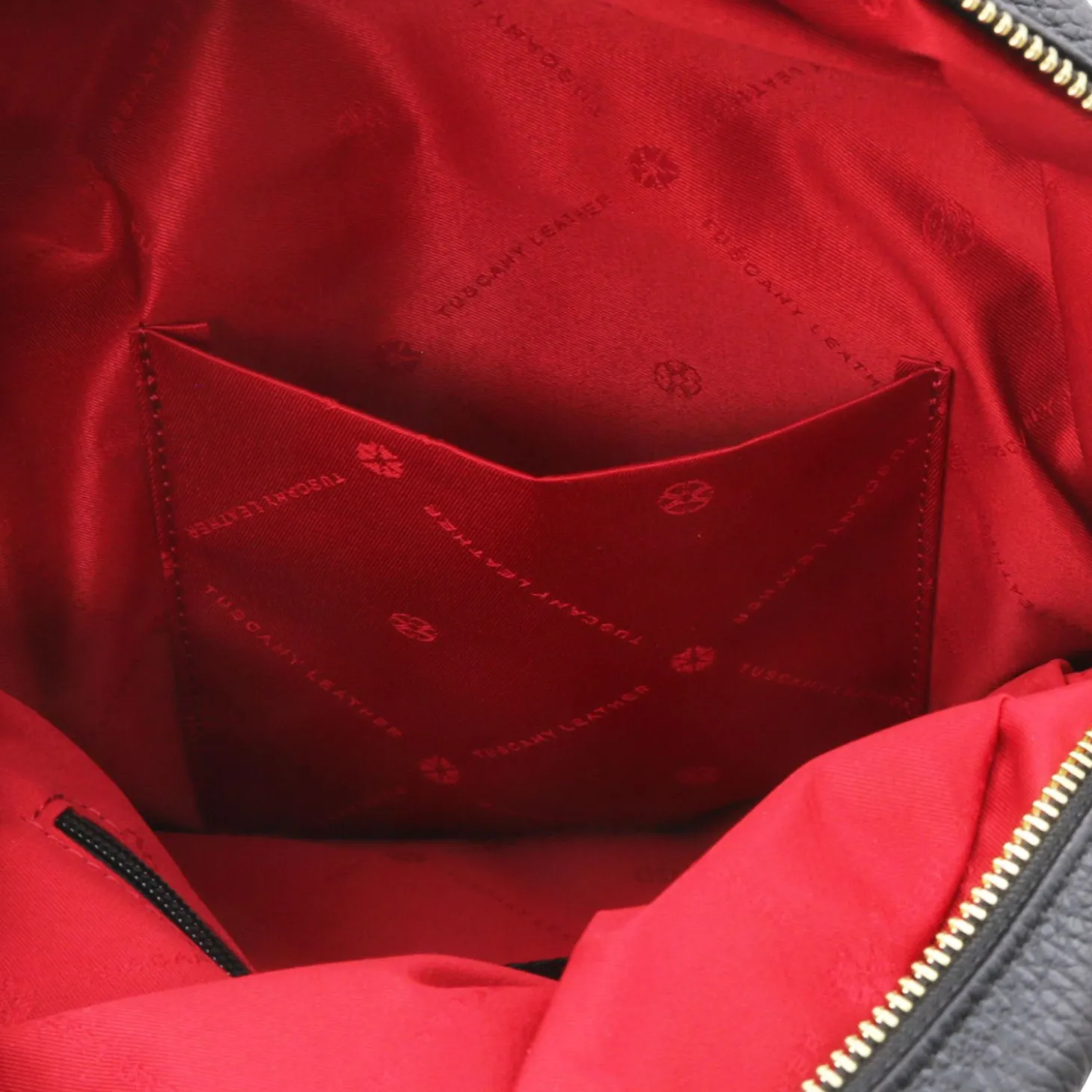 Rucksack Tropfendesign aus Weichem Leder