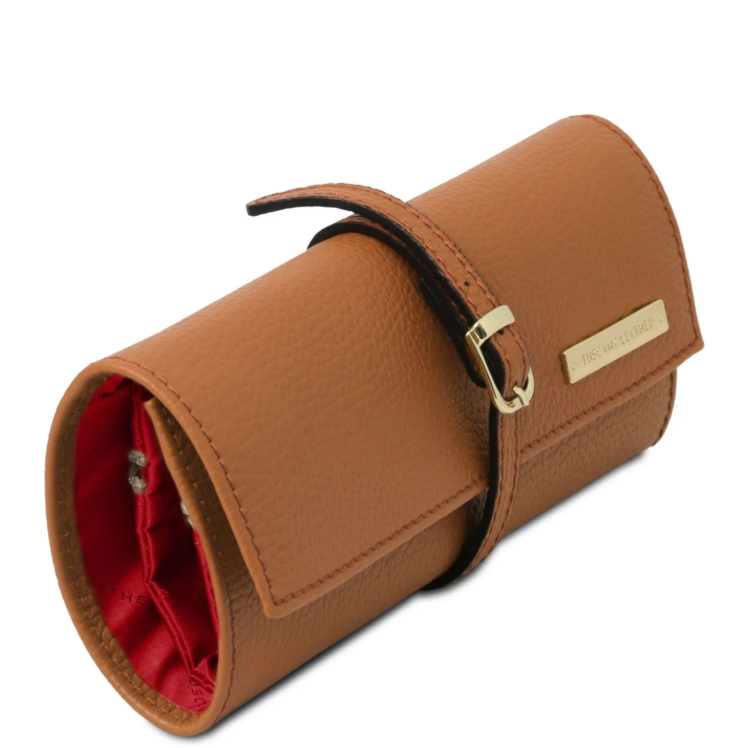 Schmuckrolle aus Weichem Leder