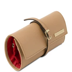 Schmuckrolle aus Weichem Leder
