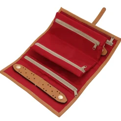Schmuckrolle aus Weichem Leder