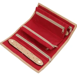 Schmuckrolle aus Weichem Leder