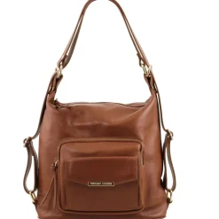 Schultertasche aus Kalbsleder