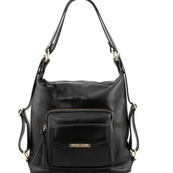 Schultertasche aus Kalbsleder