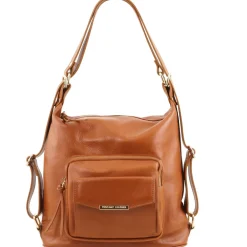 Schultertasche aus Kalbsleder