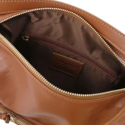 Schultertasche aus Kalbsleder
