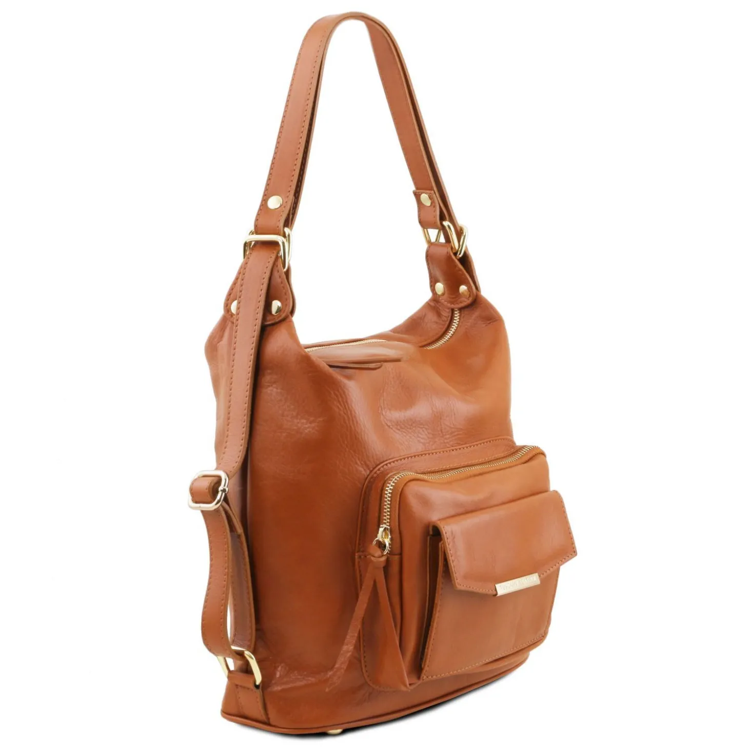 Schultertasche aus Kalbsleder