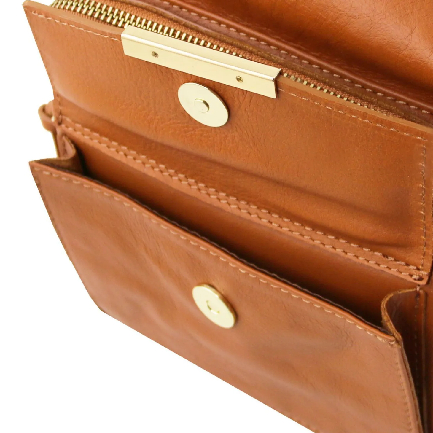 Schultertasche aus Kalbsleder