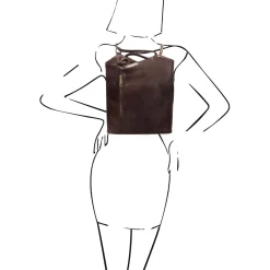 Schultertasche aus Kalbsleder