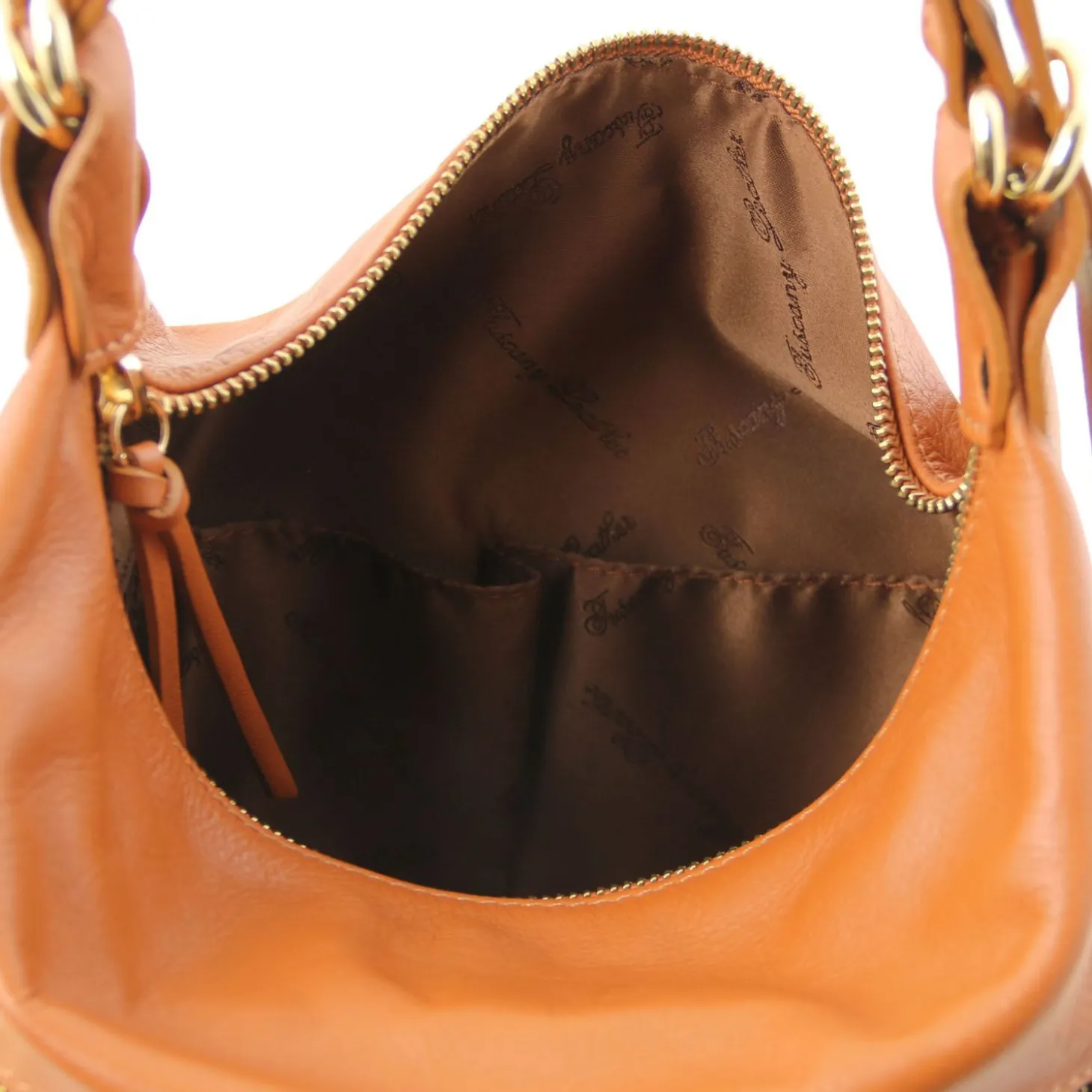 Schultertasche aus Kalbsleder