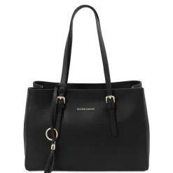 Schultertasche aus Leder