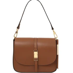 Schultertasche aus Leder