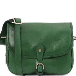 Schultertasche aus Leder