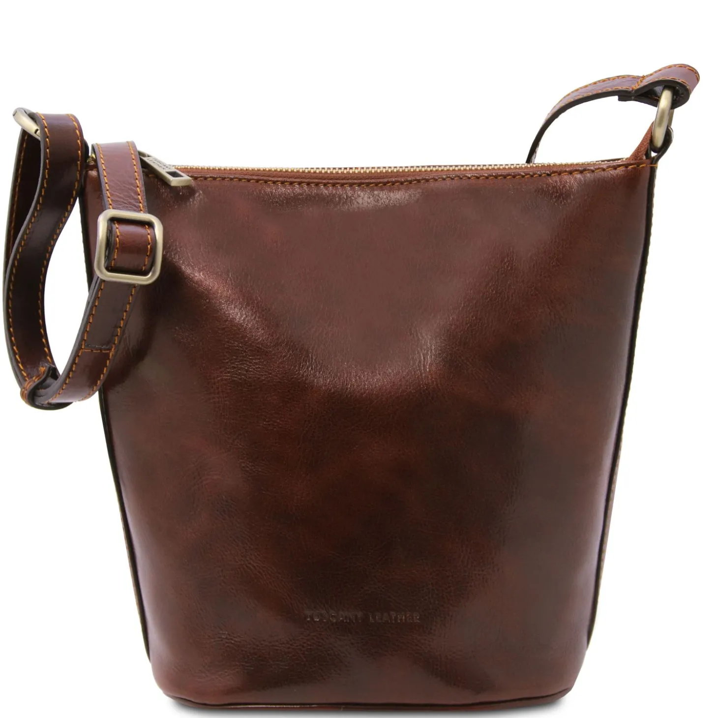 Schultertasche aus Leder