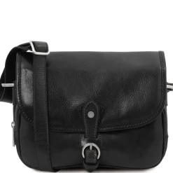 Schultertasche aus Leder