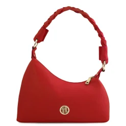 Schultertasche aus Leder