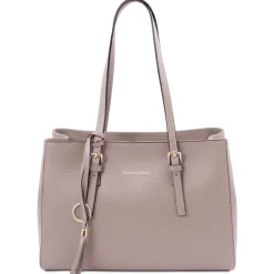 Schultertasche aus Leder