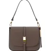 Schultertasche aus Leder