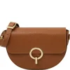 Schultertasche aus Leder