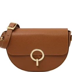 Schultertasche aus Leder